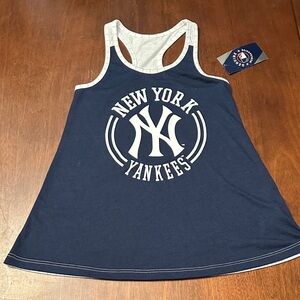 Genuine Merchandise Kids Tank Top - Navy and White